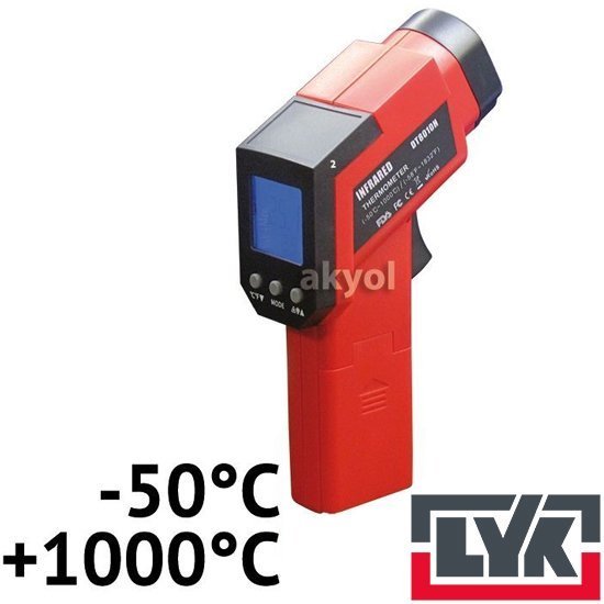 LYK 8010H Kızılötesi Lazerli Termometre