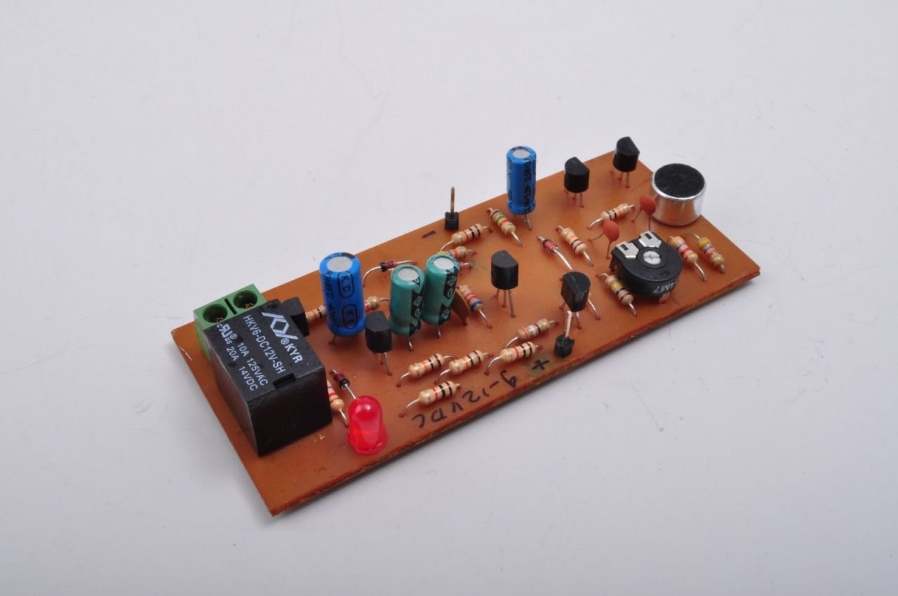 EL ÇIRPMASI İLE ON/OFF YAPAN DEVRE K-21 Hazır Kit