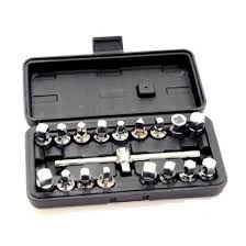 WORLDFORCE  Karter Tapa Anahtar Seti 18 Parça 3/8’’