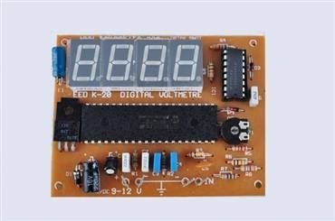 Dijital Voltmetre K-20 Hazır Kit