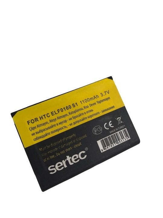 SERTEC - HTC   S1 Touch Elf 100 / ELF0160 Uyumlu Batarya