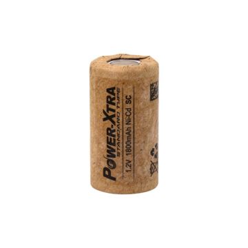 Power-Xtra 1.2V Ni-Cd SC 1800 Mah Kağıt Şarjlı Pil