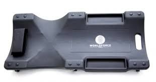 WORLDFORCE Araç Altı Yatma Tahtası Plastik 36’’ (910x420x80mm) Siyah