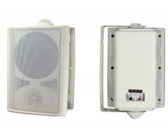 0-8 Ohm  15W  Beyaz Kabin Hoparlörleri