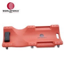 WORLDFORCE Araç Altı Yatma Tahtası Plastik 36’’ (910x420x80mm) Kırmızı