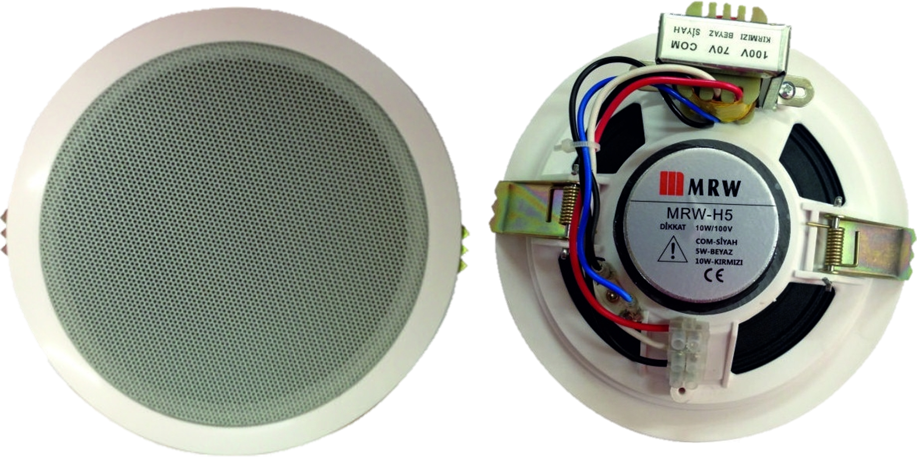 0-8 Ohm 10W BEYAZ Tavan Hoparlörleri