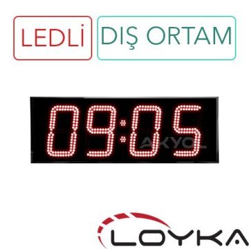 Loyka STN-154 Nem, Saat, Derece-15 cm Yazı Yüksekliği