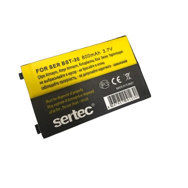 SERTEC - SONY / ERİCSON  SR-BST-30 / T238 Uyumlu Batarya