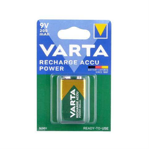 Varta Ready 2 Use 9V 200 mAh Şarj Edilebilir Pil