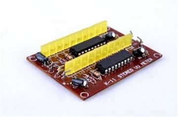 Stereo Vumetre ( 20 Led.li ) K-11 Hazır Kit