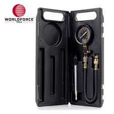 WORLDFORCE  Kompresyon Test Kiti Benzin (0-21Bar, M14, M18)