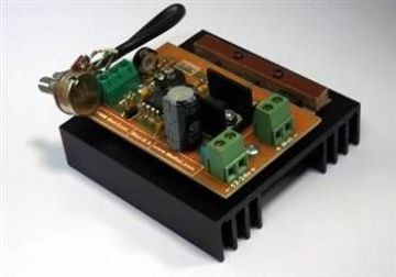 Tek yönlü 8Amp. PWM DC motor hız kontrol devresi