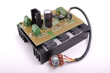 Tek yönlü 16Amp. PWM DC motor hız kontrol devresi