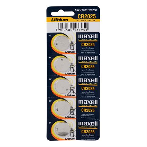 Maxell CR2025 Lithium Hafıza Pili