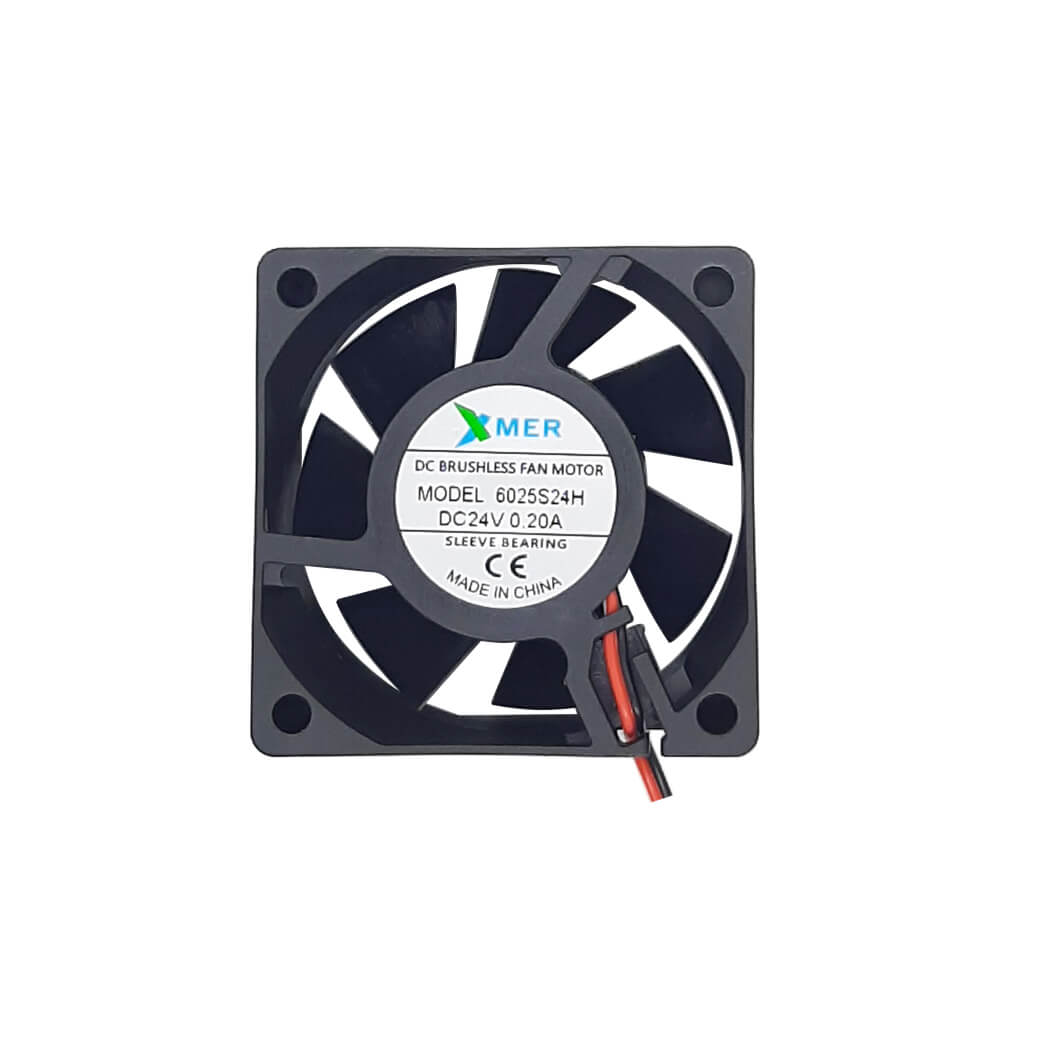 60x60x25 DC FAN 24V 2 Kablolu