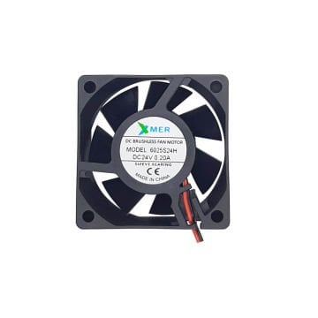 60x60x25 DC FAN 24V 2 Kablolu