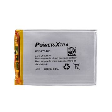 Power-Xtra PX3270100 - 3.7V 2650 Mah Li-Polymer Pil - Devreli