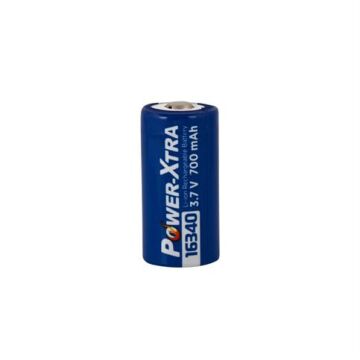 Power-Xtra PX16340 - 3.7V 700 Mah RCR123A Li-İon Şarjlı Pil - 3C