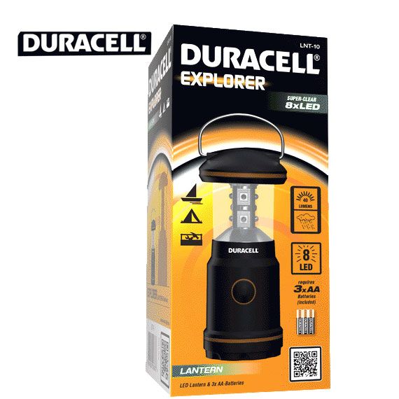 DURACELL LNT 10, Pilli Mini Kamp Lambası