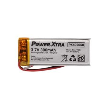 Power-Xtra PX402050 - 3.7V 300 Mah Li-Polymer Pil - Devreli