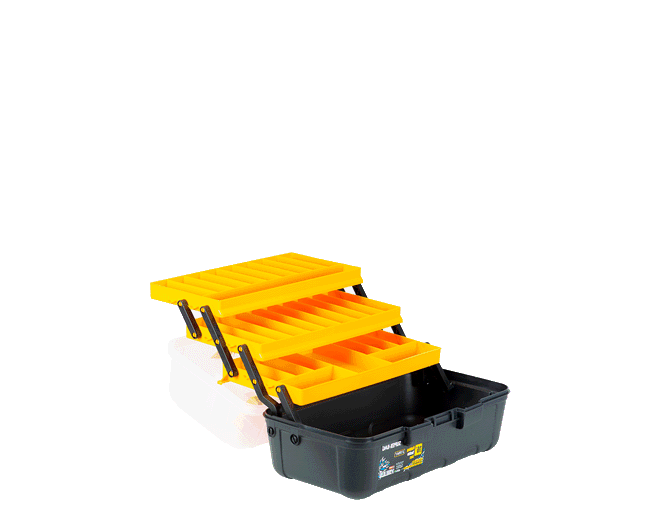 Plastik 16'' raflı takım çantası TK-5038