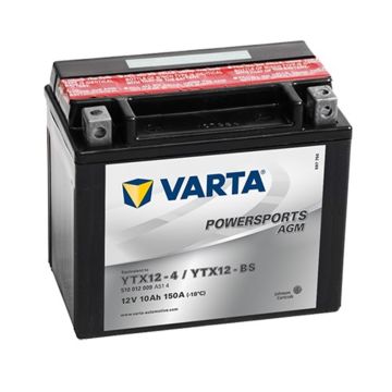 Varta 510 012 009 YTX12-BS 12V 10Ah 150CCA Motosiklet Aküsü