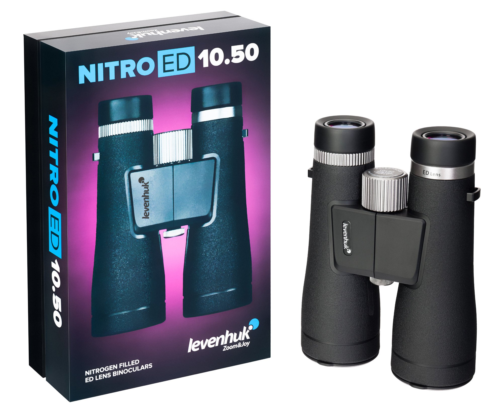 Levenhuk Nitro ED 10x50 Binoküler Dürbün