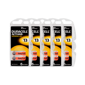 Duracell Activair 13 Kulaklık Pili 6lı Blister - 5li Paket
