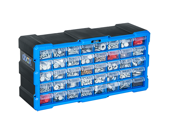 Plastik monoblok 40 çekmeceli set TK-6003