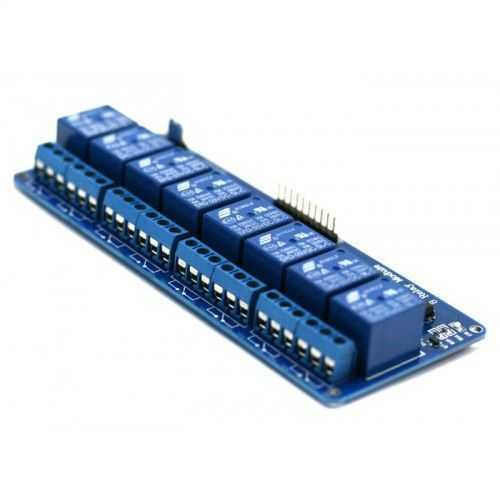 24V - 8 Kanallı Işıklı Röle