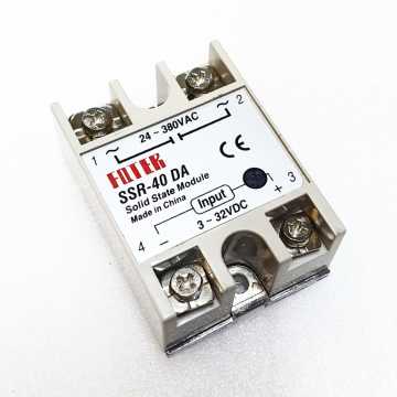 SSR‐40DA 40A Sıcaklık Kontrollü Solid  State Röle