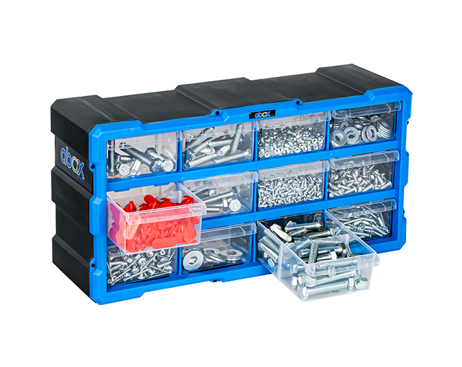 Plastik Monoblok 12 Çekmeceli Set TK-6005