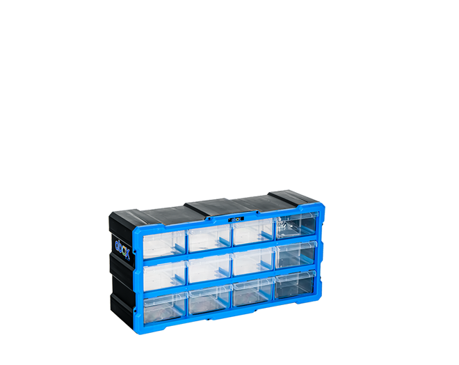 Plastik Monoblok 12 Çekmeceli Set TK-6005