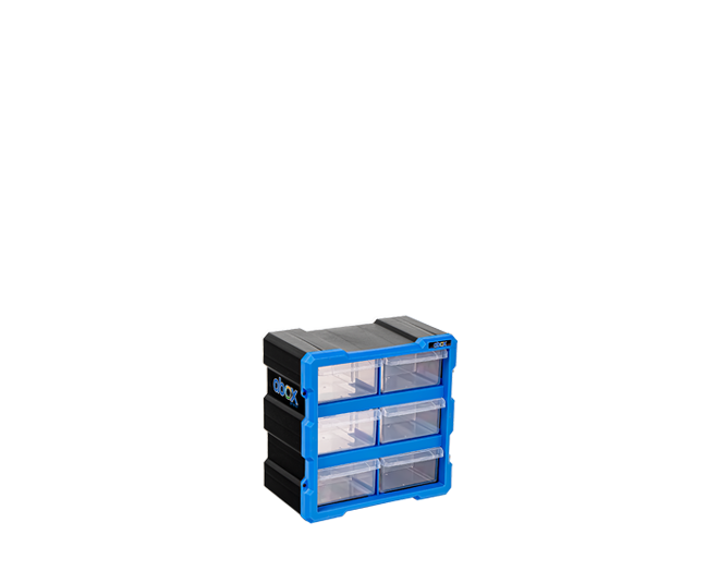 Plastik Monoblok 6 Çekmeceli Set TK-6008
