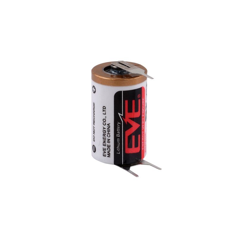 EVE 3.6V ER14250H/3PT Lithium Sayaç Pili