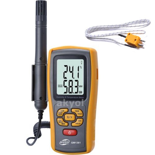 Benetech GM1361 Problu Sıcaklık ve Nem Ölçer
