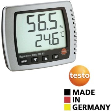 Testo 608-H1 Sıcaklık ve Nem Ölçer (ÇOK HASSAS)