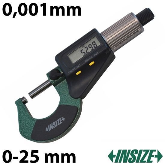 İnsize Dijital mikrometre 3109-25A