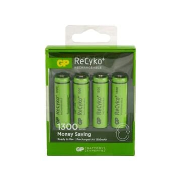 GP Recyko AA 1300 Mah Kalem Pil 4Lü