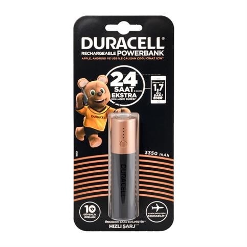Duracell Powerbank 3350 Mah 24 Saat