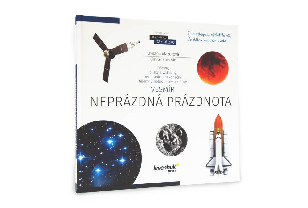 Uzay. Boşluk hiç de boş değil. Bilgilendirici kitap. Ciltli kapak