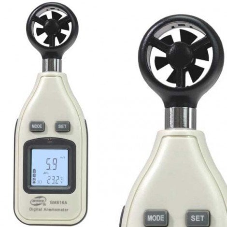 Benetech GM816A Hava Hızı Ölçer Anemometre