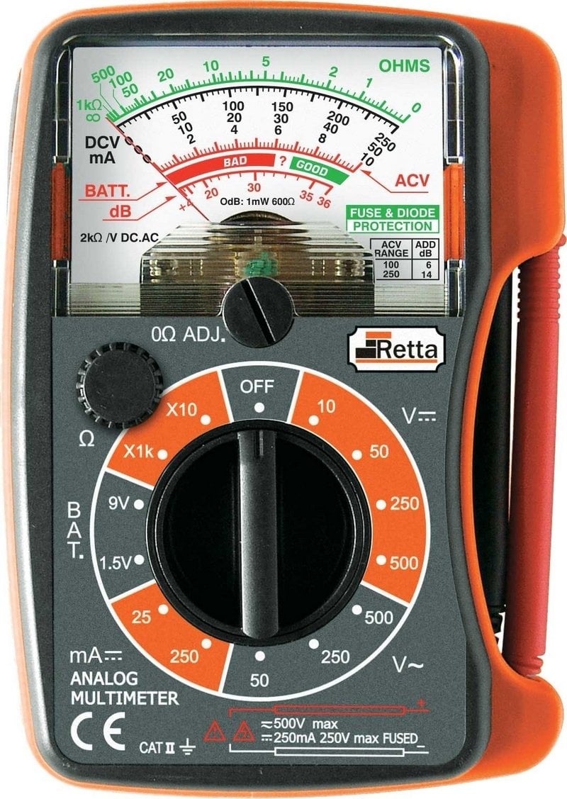 Retta Mini Multimetre