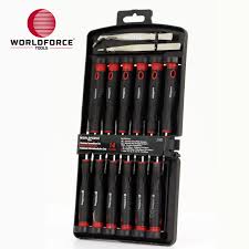 WORLDFORCE  Hassas Tornavida Seti 14 Parça (SL, PH, TORX)