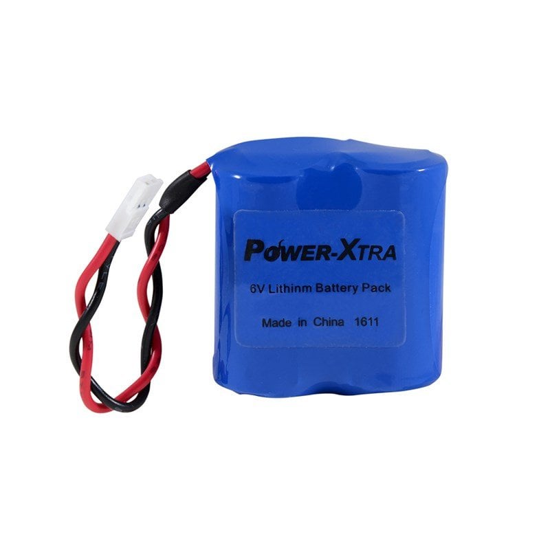 Power-Xtra 6V (1400 Mah) CR 123A Lithium Soketli Sayaç Pili