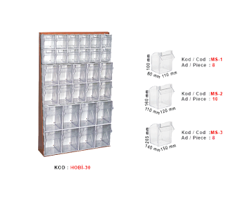 Hobi-30 Çekmeceli Hobi Set