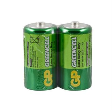 GP 14G R14 Greencell C Size Orta Pil 2Li Shrink