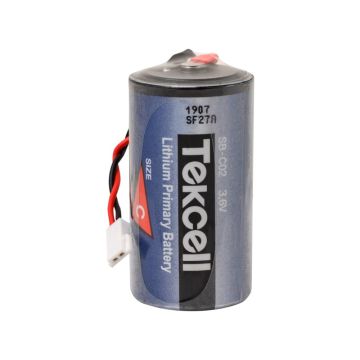 Tekcell 3.6V SB-C02 - C Boy 1S1P Li-SOCI2 Lithium Sayaç Pili