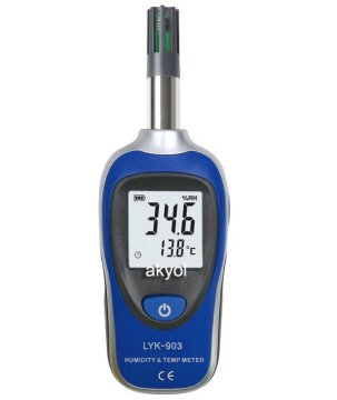 LYK 903 El Tipi Mini Sıcaklık ve Nem Ölçer