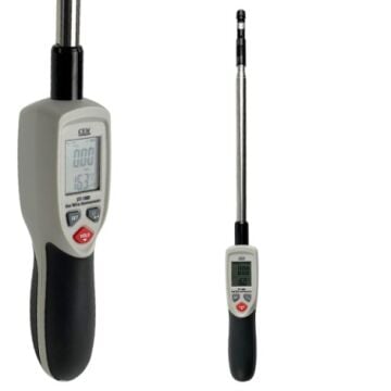 Cem DT-1880 Kızgın Tel Hava Hızı Ölçer Anemometre (Kayıt Özellikli)